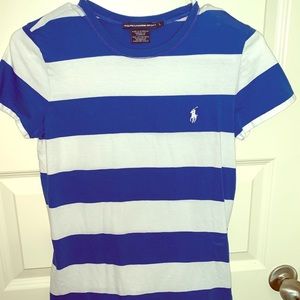 Women’s Ralph Lauren striped tee size L